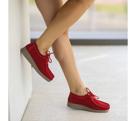 Pantofi Casual Adel Rosii