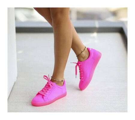 Pantofi Sport Kanda Roz Neon