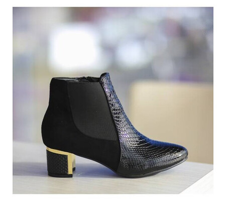 Botine Caddys Negre