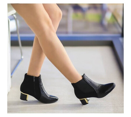 Botine Caddys Negre