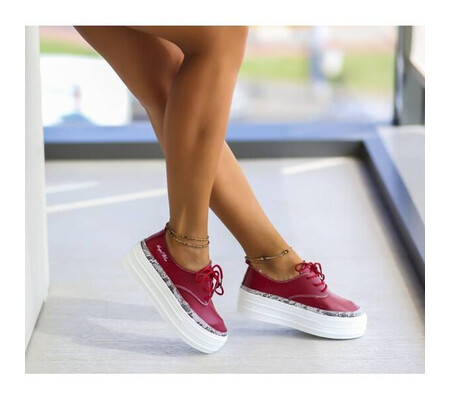 Pantofi Casual Parot Grena