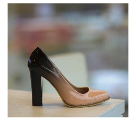 Pantofi Moreny Negri-Nude