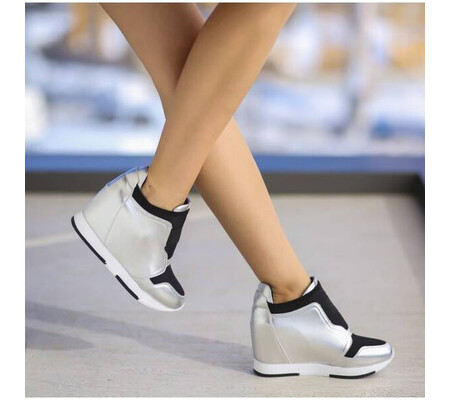 Pantofi Sport Nobel Argintii