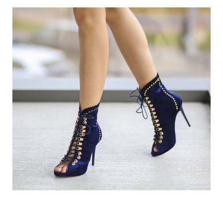 Botine Mandeo Bleumarin