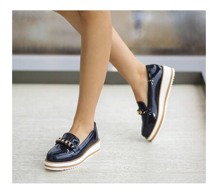 Pantofi Casual Born Bleumarin