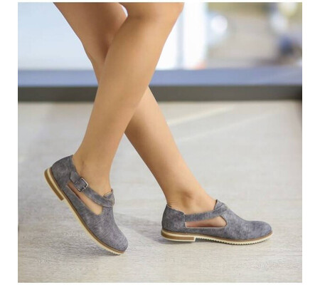 Pantofi Casual Esta Gri