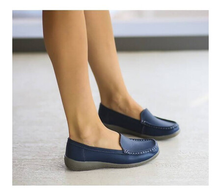 Pantofi Casual Leida Bleumarin