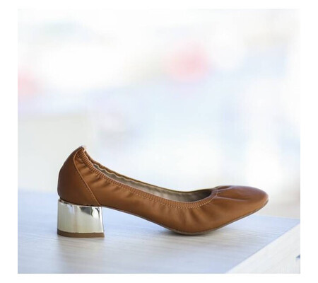 Pantofi Derya Camel