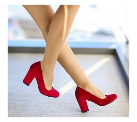 Pantofi James Rosii