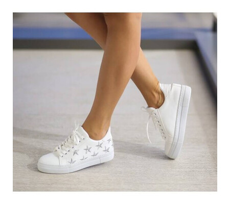 Pantofi Sport Bety Argintii