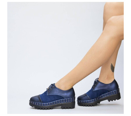 Pantofi Casual Roma Albastri