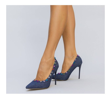 Pantofi Varam Bleumarin