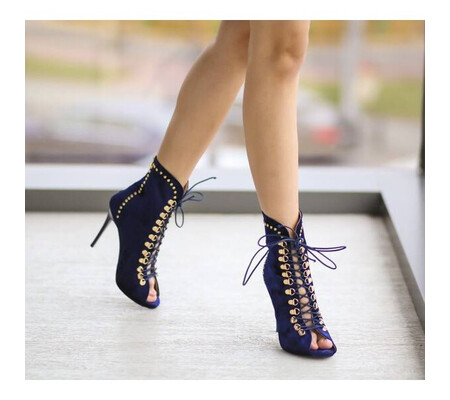 Botine Mandeo Bleumarin