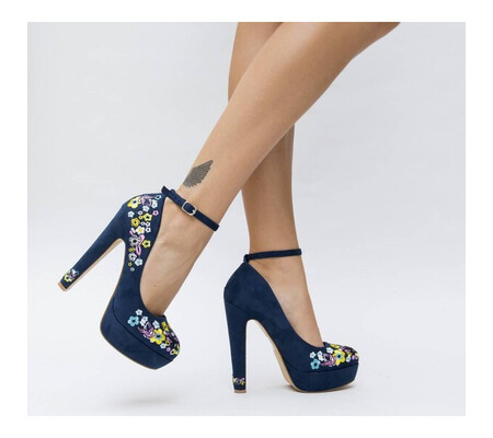 Pantofi Sefor Bleumarin