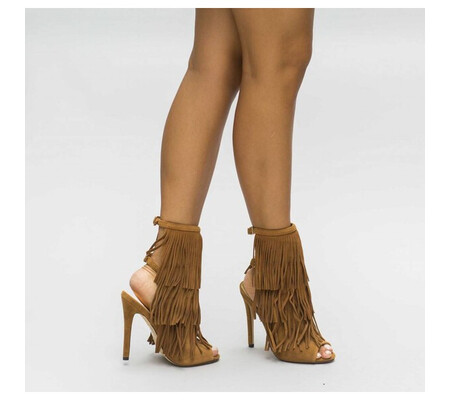 Botine Biank Camel