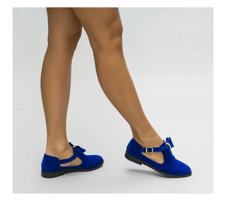 Pantofi Casual Bisko Albastri 2