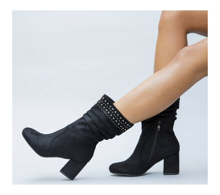 Botine Gina Negre