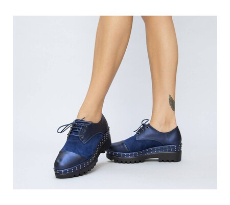 Pantofi Casual Roma Albastri