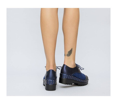 Pantofi Casual Roma Albastri