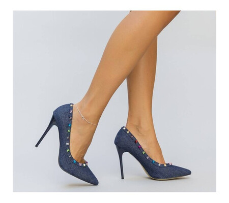 Pantofi Varam Bleumarin