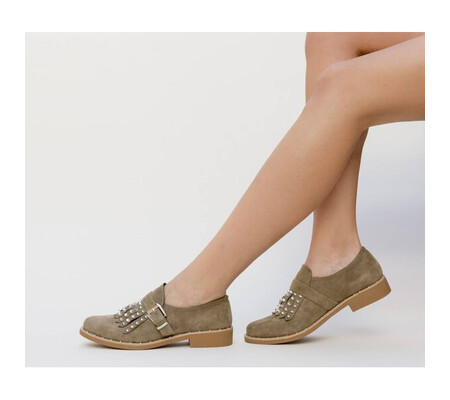 Pantofi Casual Nigo Khaki