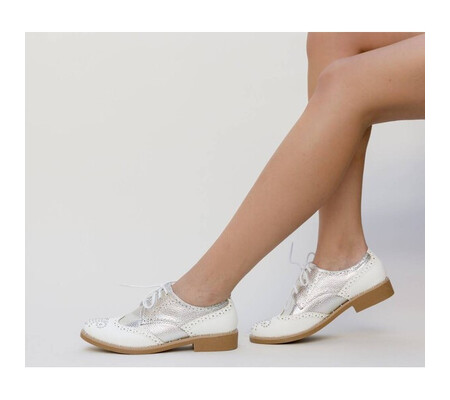 Pantofi Casual Jamila Argintii