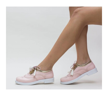 Pantofi Casual Tehno Roz