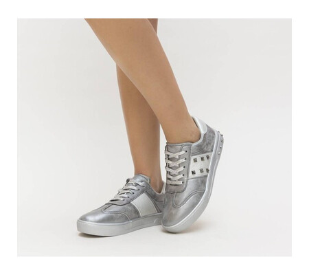 Pantofi Sport Haza Argintii
