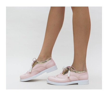Pantofi Casual Tehno Roz