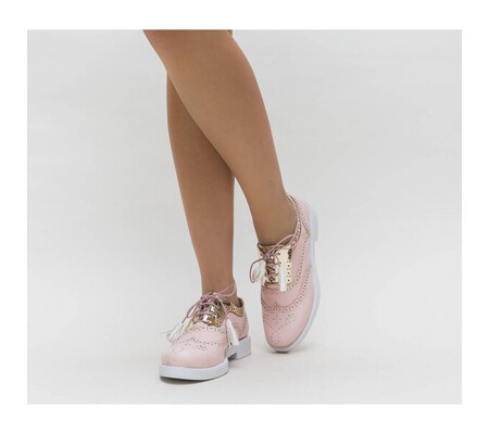 Pantofi Casual Tehno Roz