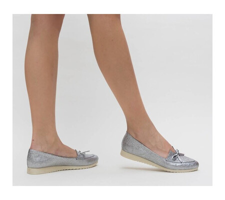 Pantofi Casual Viava Argintii