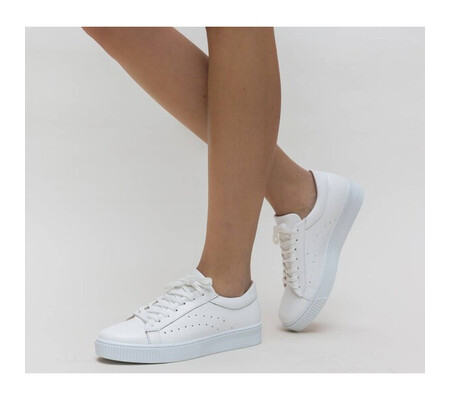 Pantofi Sport Marlen Argintii