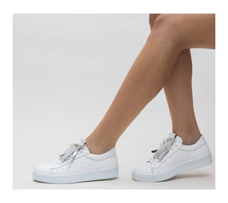 Pantofi Sport Marlen Argintii