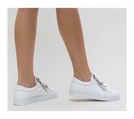 Pantofi Sport Marlen Argintii