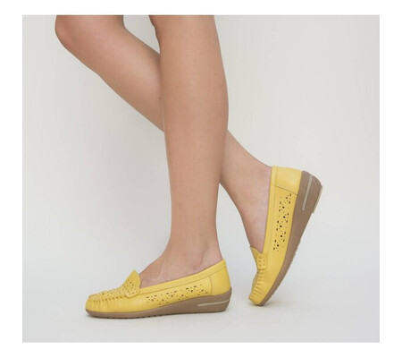 Pantofi Casual Vape Galbeni