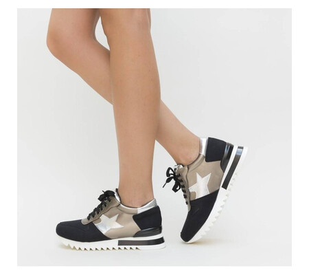 Pantofi Sport Enigma Negri