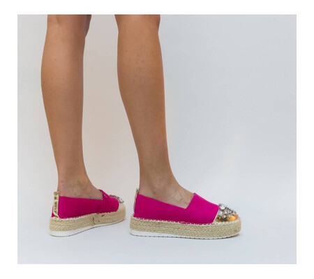 Espadrile Bostin Fucsia