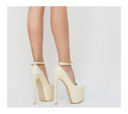 Pantofi Sinty Bej 2