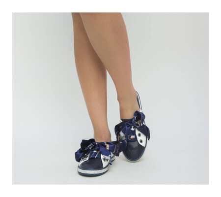 Pantofi Casual Cinda Albastri