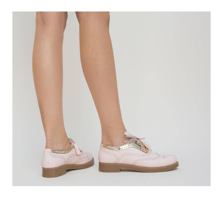 Pantofi Casual Lizete Roz 2