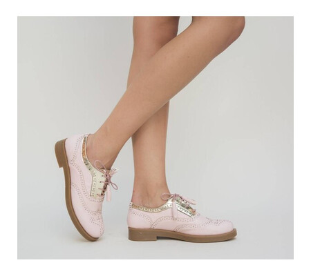 Pantofi Casual Lizete Roz 2
