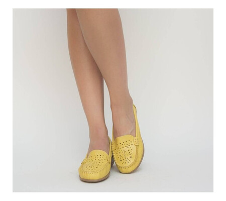 Pantofi Casual Vape Galbeni