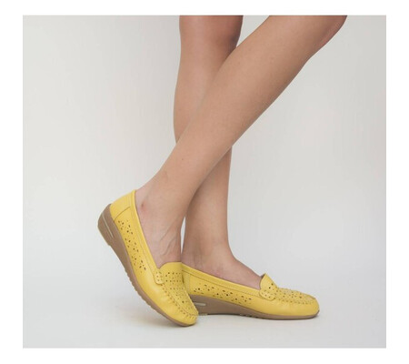 Pantofi Casual Vape Galbeni