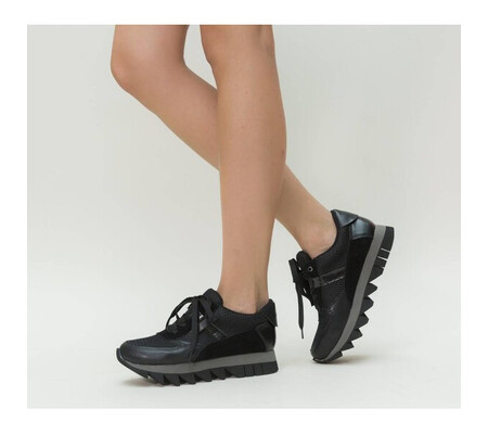 Pantofi Sport Dust Negri