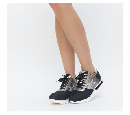 Pantofi Sport Enigma Negri