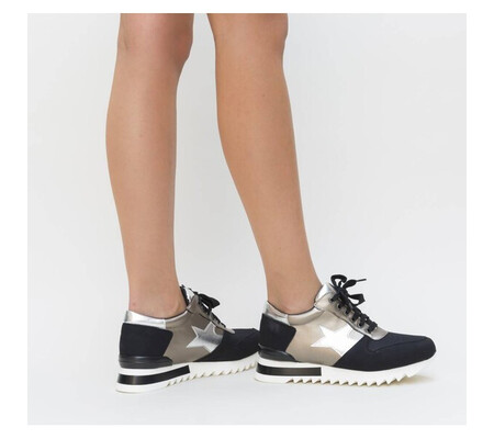 Pantofi Sport Enigma Negri