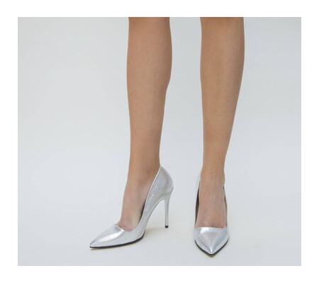 Pantofi Malima Argintii