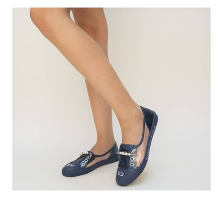 Espadrile Certo Bleumarin