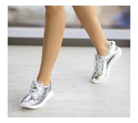 Pantofi Sport Dida Argintii