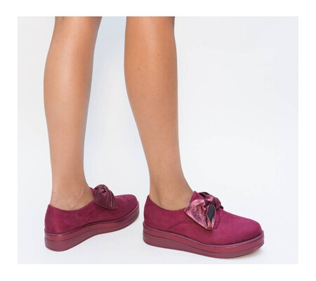 Pantofi Casual Merlot Grena